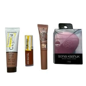 CoverGirl Clean Invisible Foundation Bundle Essence Glow Sonia Kashuk Makeup